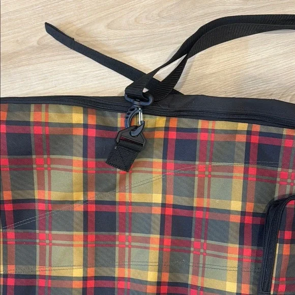 Burton 166 Snowboard Plaid & Black Bag with shoulder straps - Picture 4 of 10